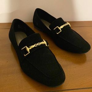 Christian Siriano for Payless Estelle black loafers, size 8 1/2